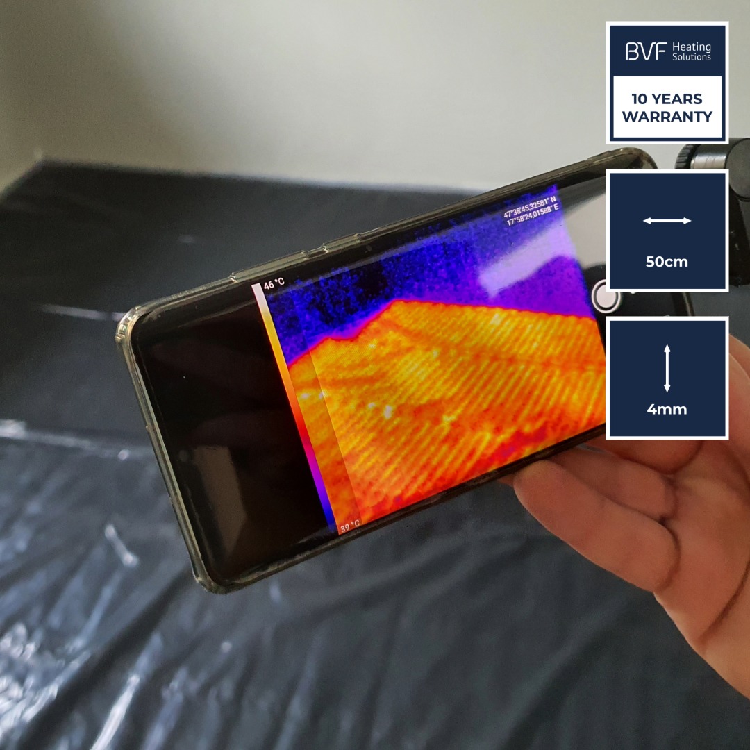 BVF L-PRO vykurovacia rohož 100 watt/m² bvf lpro heating mat