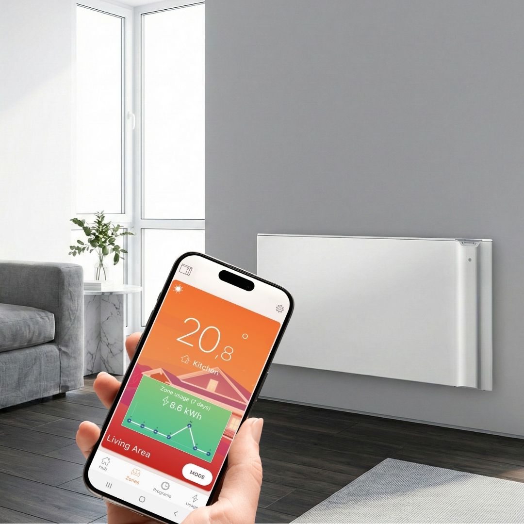 Vykurovací panel Radialight Klima WiFi radialight app klima