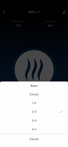 BVF Smart exteriérový termostat na odstraňovanie snehu a ľadu (L-1)