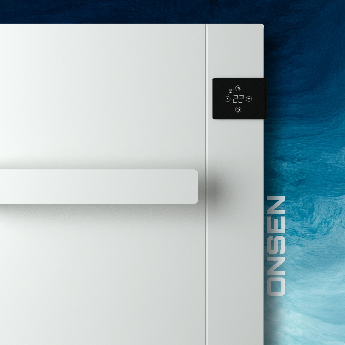 Radialight Onsen elektrický radiátor na sušenie uterákov.